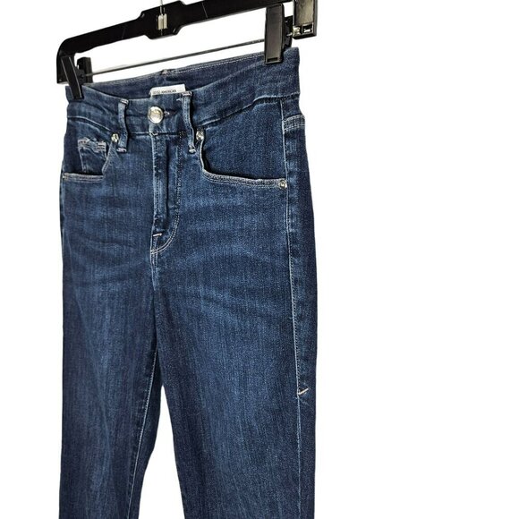 Good‎ American Women's Good Legs Crop Jeans  Size 25 0 Blue Denim - Picture 7 of 13